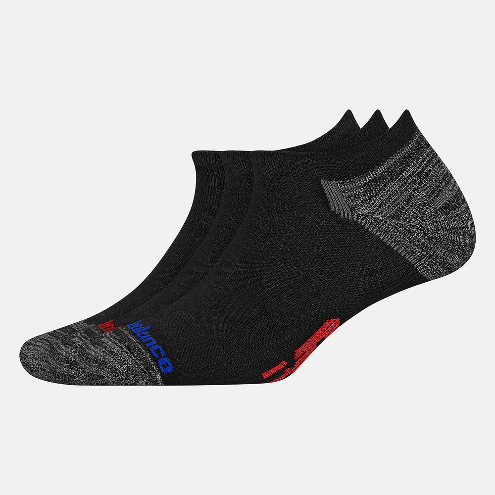 Strategic Cushion No Show Socks 3 Pack-Women|Men | New Balance