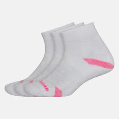 Performance Cushion Quarter Socks 3 Pack-Women|Men | New Balance