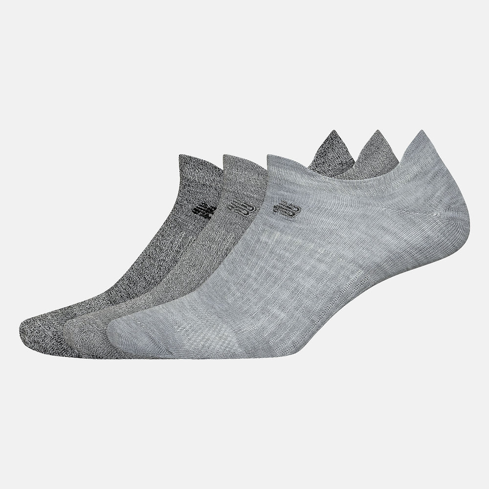 Flat Knit Lowcut Tab Socks 3 Pack-Women|Men | New Balance