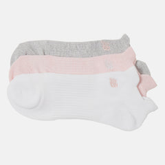Flat Knit Lowcut Tab Socks 3 Pack-Women|Men | New Balance