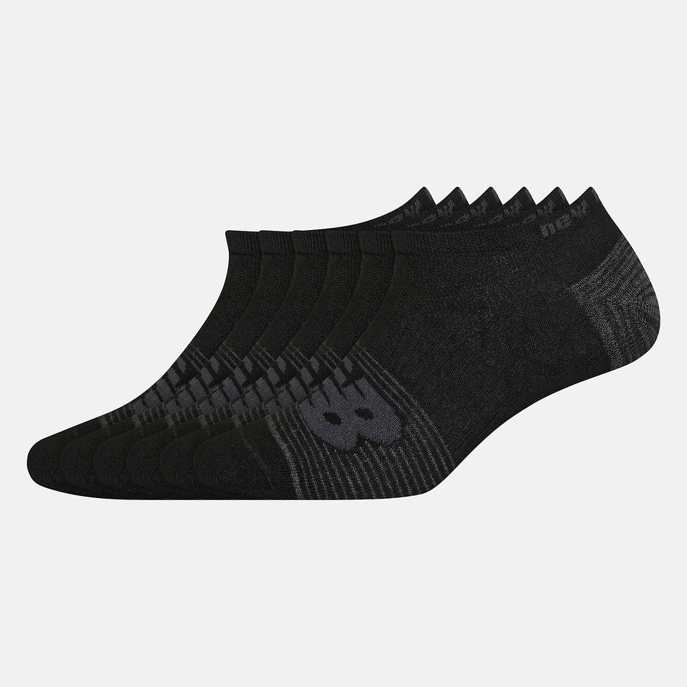 Lightweight No Show Socks 6 Pack-Women|Men | New Balance