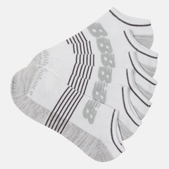 6 PK No Show Flatknit-Women|Men | New Balance