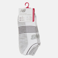 6 PK No Show Flatknit-Women|Men | New Balance