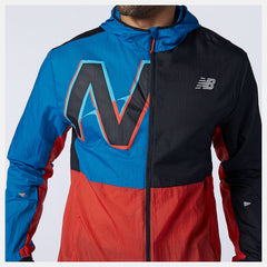 Printed Impact Run Light Pack Jacket-Men | New Balance