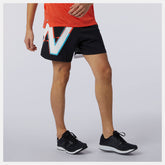 Printed Impact Run 5 Inch Short-Men | New Balance