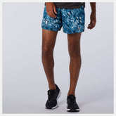 NYC Marathon Printed Impact Run 5 Inch Short-Men | New Balance