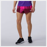 Printed Fast Flight 3 inch Split Short-Men | New Balance