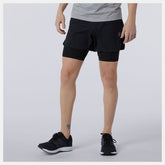 Q Speed Fuel 2 in 1 5 Inch Short-Men | New Balance
