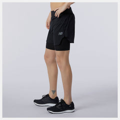 Q Speed Fuel 2 in 1 5 Inch Short-Men | New Balance