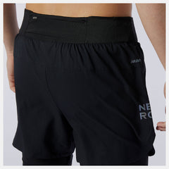 Q Speed Fuel 2 in 1 5 Inch Short-Men | New Balance