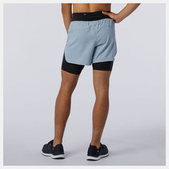 Q Speed Fuel 2 in 1 5 Inch Short-Men | New Balance