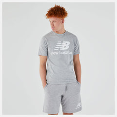 Essentials Stacked Logo Tee-Men | New Balance