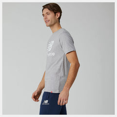 Essentials Stacked Logo Tee-Men | New Balance