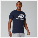 Essentials Stacked Logo Tee-Men | New Balance
