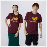 Essentials Stacked Logo Tee-Men | New Balance