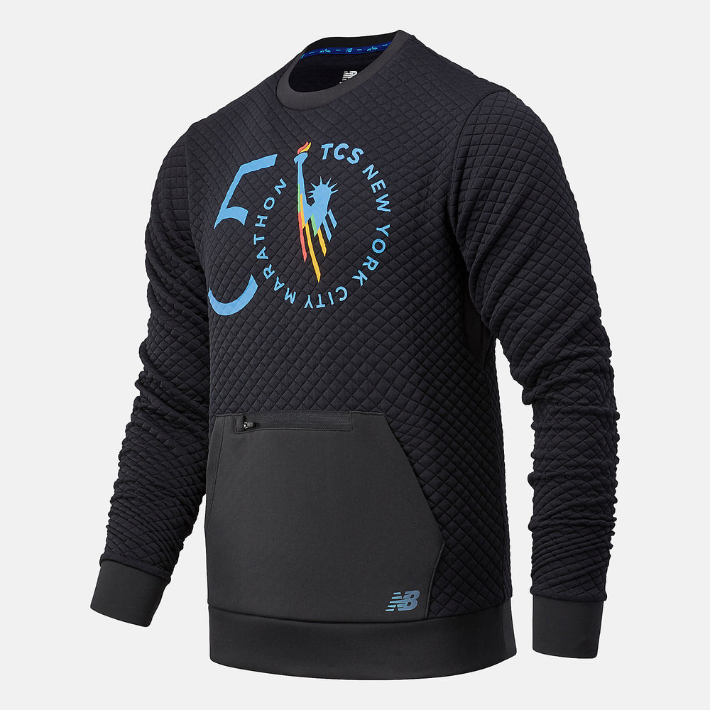 NYC Marathon NB Heat Loft Crew-Men | New Balance