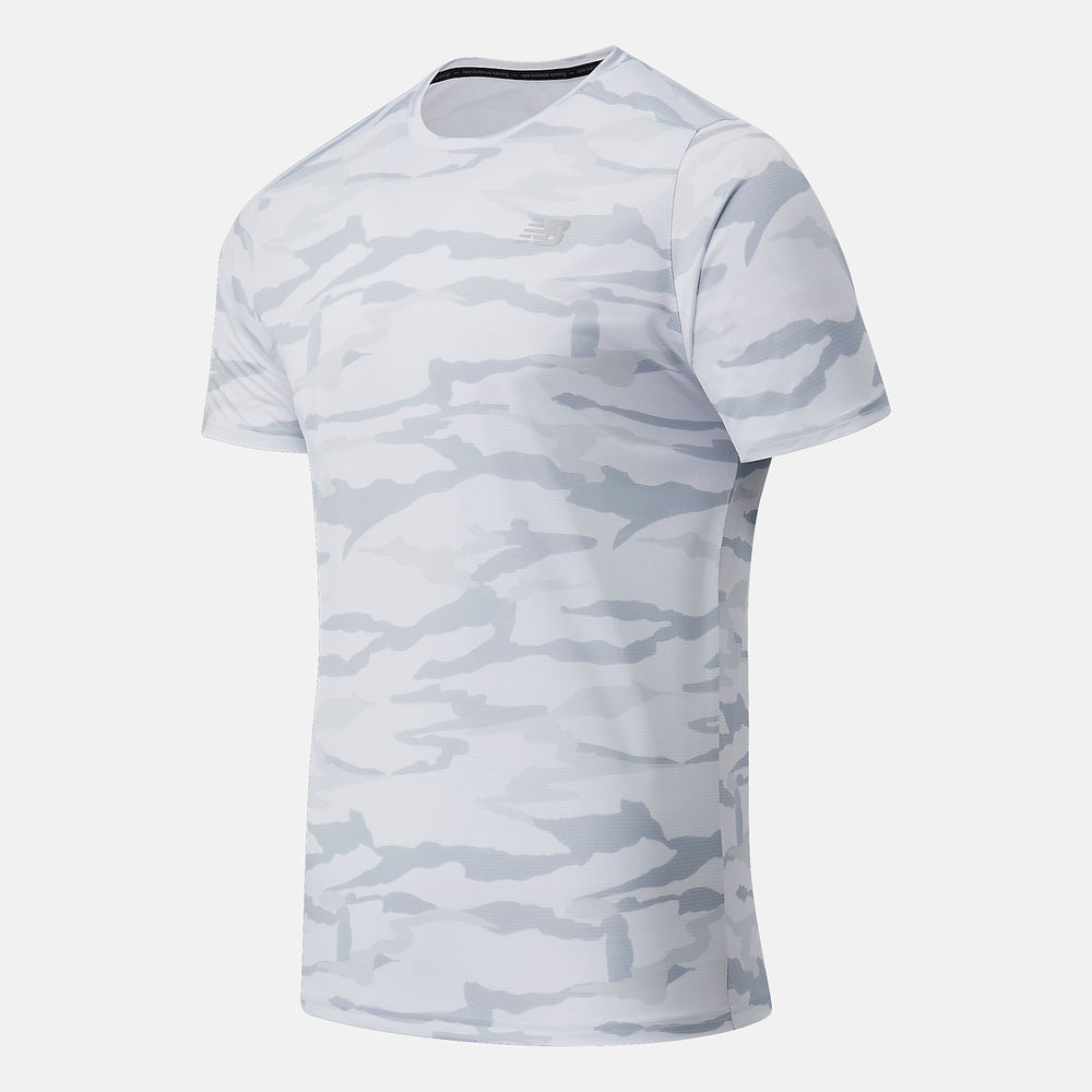Printed Accelerate Short Sleeve-Men | New Balance