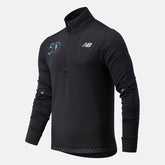 NYC Marathon Impact Run Grid Back Half Zip-Men | New Balance
