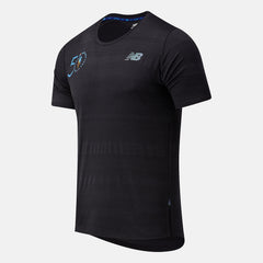 NYC Marathon Q Speed Fuel Jacquard Short Sleeve-Men | New Balance