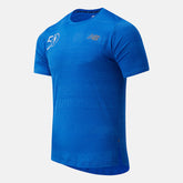 NYC Marathon Q Speed Fuel Jacquard Short Sleeve-Men | New Balance