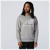 NB Essentials Stacked Logo Po Hoodie-Men | New Balance