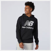 NB Essentials Stacked Logo Po Hoodie-Men | New Balance