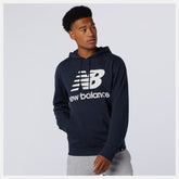 NB Essentials Stacked Logo Po Hoodie-Men | New Balance