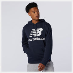 NB Essentials Stacked Logo Po Hoodie-Men | New Balance