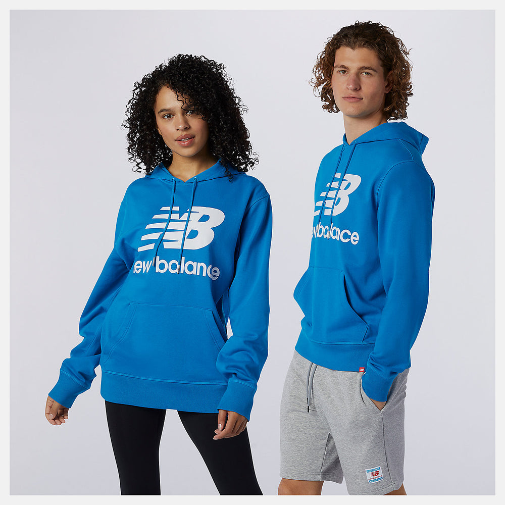 NB Essentials Stacked Logo Po Hoodie-Men | New Balance