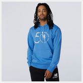 NYC Marathon Essentials Stacked Logo Po Hoodie-Men | New Balance