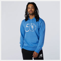 NYC Marathon Essentials Stacked Logo Po Hoodie-Men | New Balance