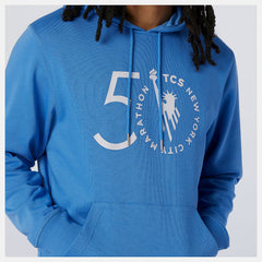 NYC Marathon Essentials Stacked Logo Po Hoodie-Men | New Balance
