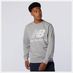 NB Essentials Stacked Logo Crew-Men | New Balance