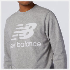 NB Essentials Stacked Logo Crew-Men | New Balance