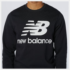 NB Essentials Stacked Logo Crew-Men | New Balance