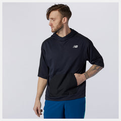 Tenacity Lightweight Knit Short Sleeve Hoodie-Men | New Balance