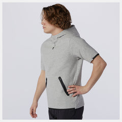 Fortitech Fleece Short Sleeve Hoodie-Men | New Balance