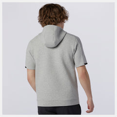 Fortitech Fleece Short Sleeve Hoodie-Men | New Balance