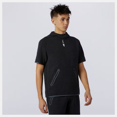 Fortitech Fleece Short Sleeve Hoodie-Men | New Balance