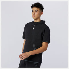 Fortitech Fleece Short Sleeve Hoodie-Men | New Balance
