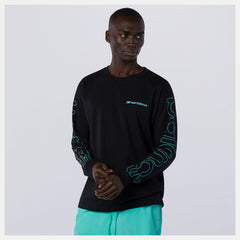 NB Sport Style Optiks Longsleeve Tee-Men | New Balance