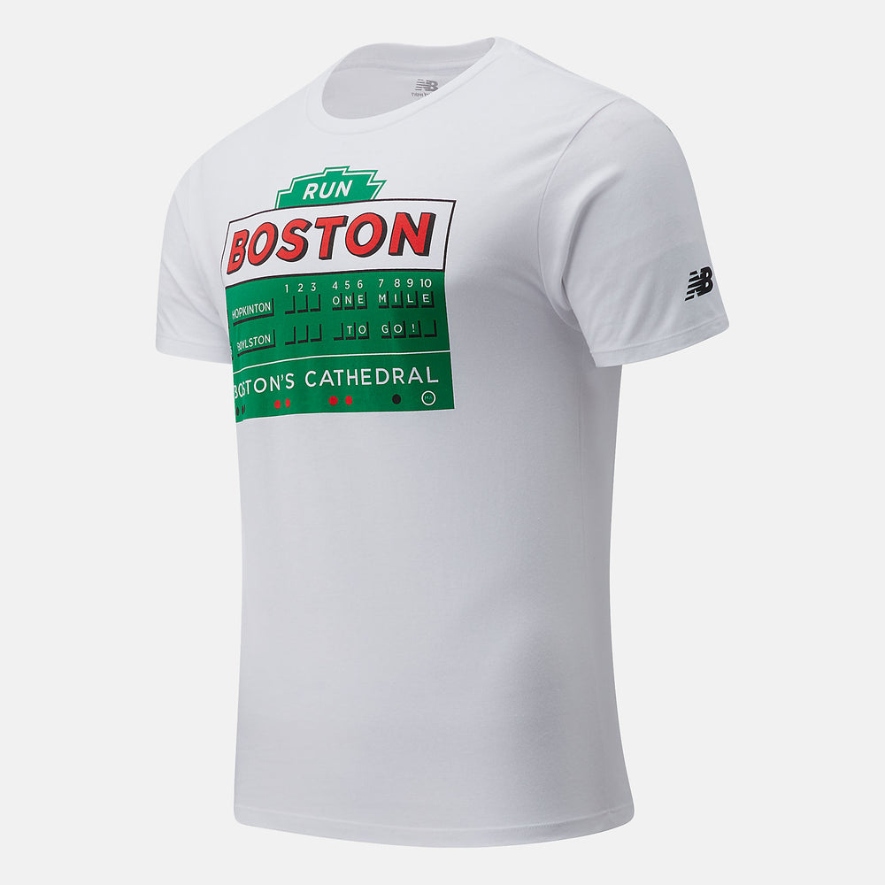 Boston One Mile To Go Graphic Tee-Men | New Balance