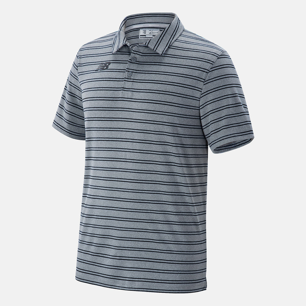 Stripe Polo-Men | New Balance