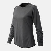 NB Long Sleeve Tech Tee-Women | New Balance