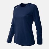 NB Long Sleeve Tech Tee-Women | New Balance