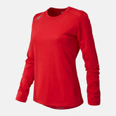 NB Long Sleeve Tech Tee-Women | New Balance