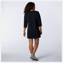 NB Essentials Field Day Crew Fleece Dress-Women | New Balance