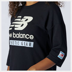 NB Essentials Field Day Crew Fleece Dress-Women | New Balance