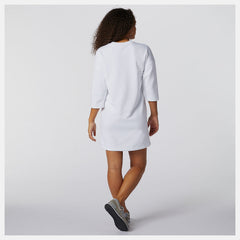 NB Essentials Field Day Crew Fleece Dress-Women | New Balance