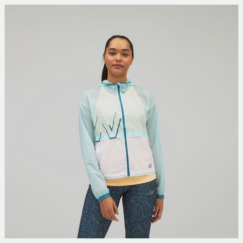 Printed Impact Run Light Pack Jacket-Women | New Balance